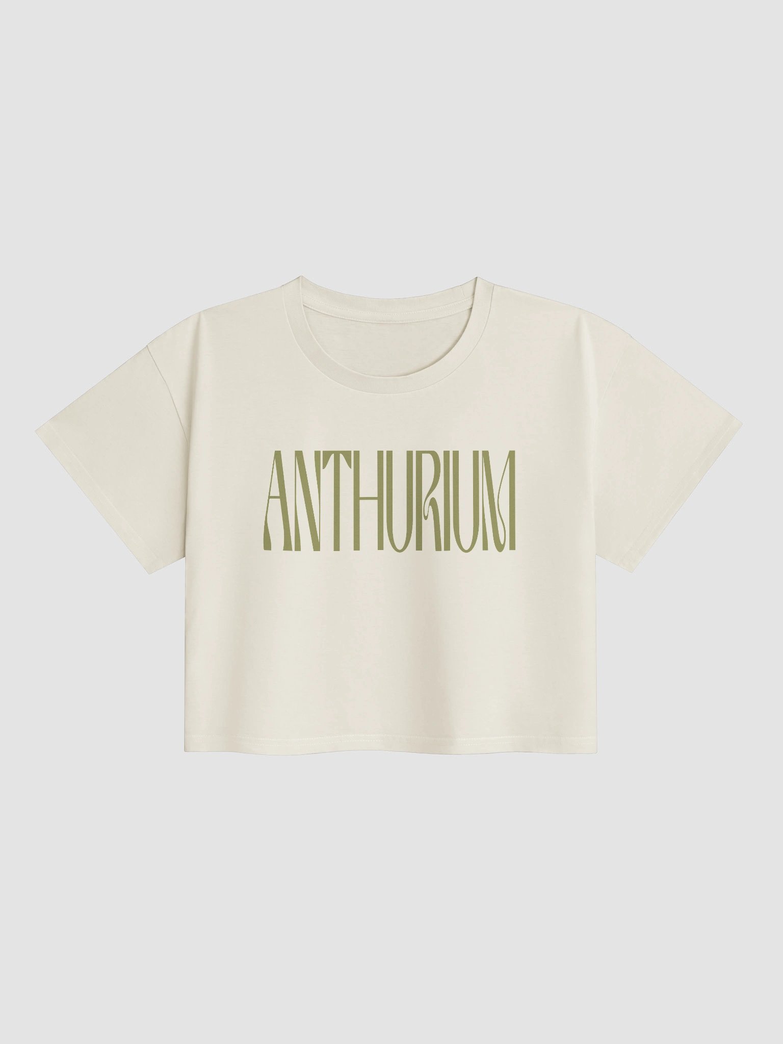 ANTHURIUM COLLAGE - Crop Top product image (1)