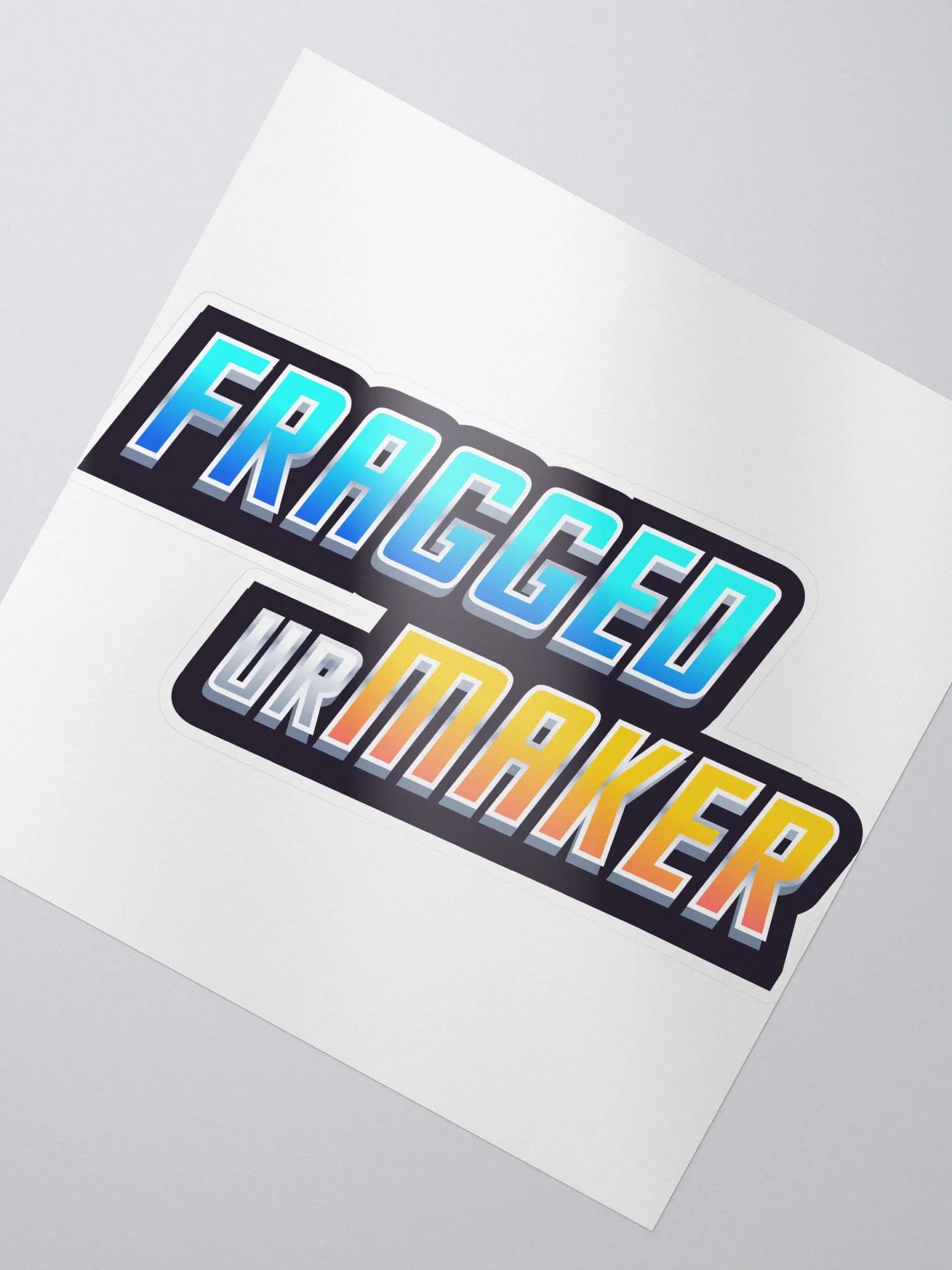 FraggedUrMaker Logo product image (2)