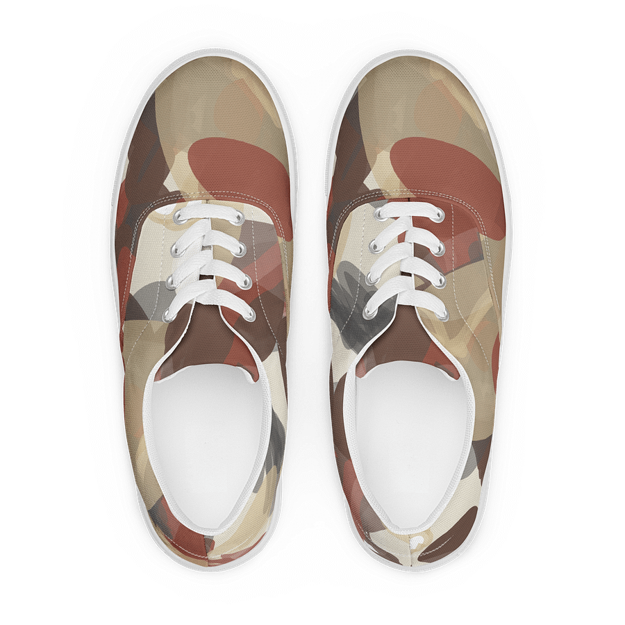 Chaos Canvas: Men's Abstract Lace-Up Shoes product image (1)