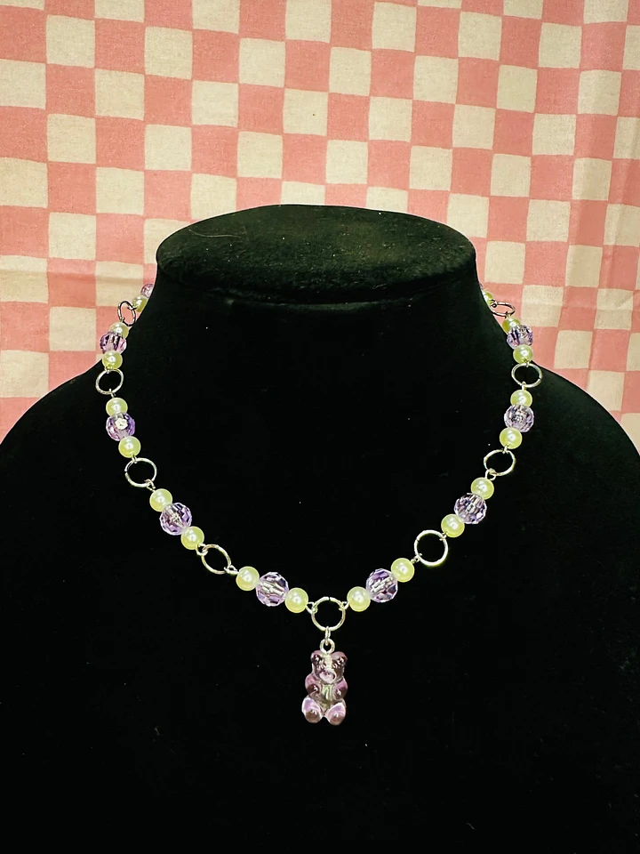 Purple Gummy Bear Necklace product image (1)