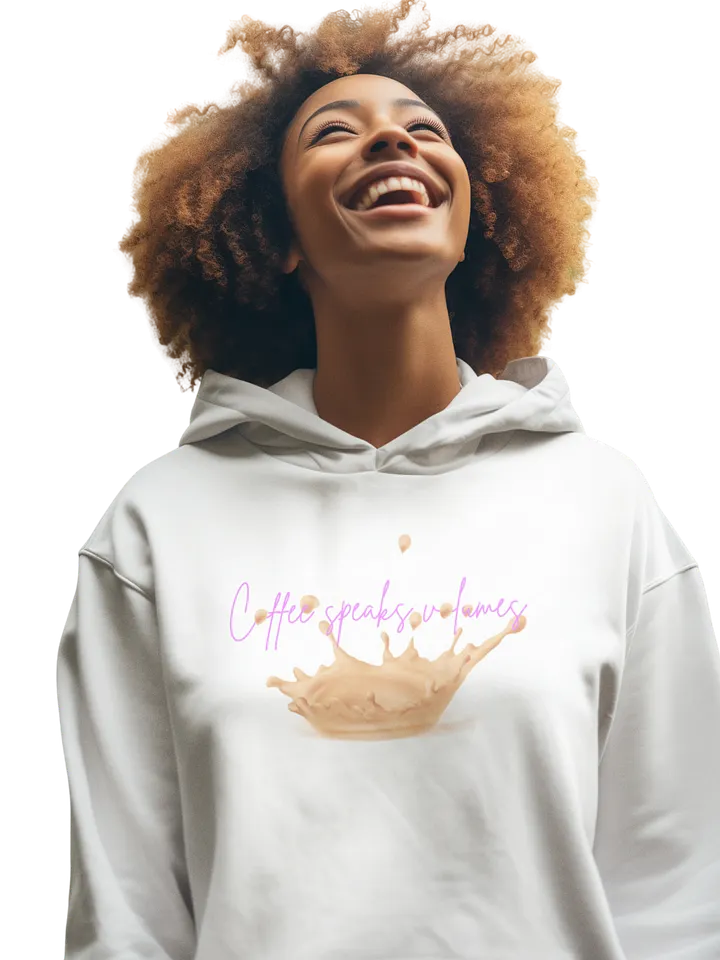 GUILLOVELO COFFEE SPEAKS (SANDI) HOODIE product image (1)