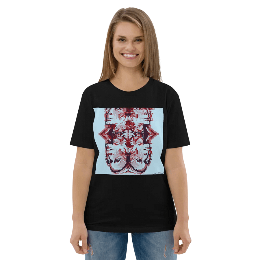 OGLALA/MANDALA Unisex EcoOrganic Cotton Tshirt by Song in the Wind product image (6)