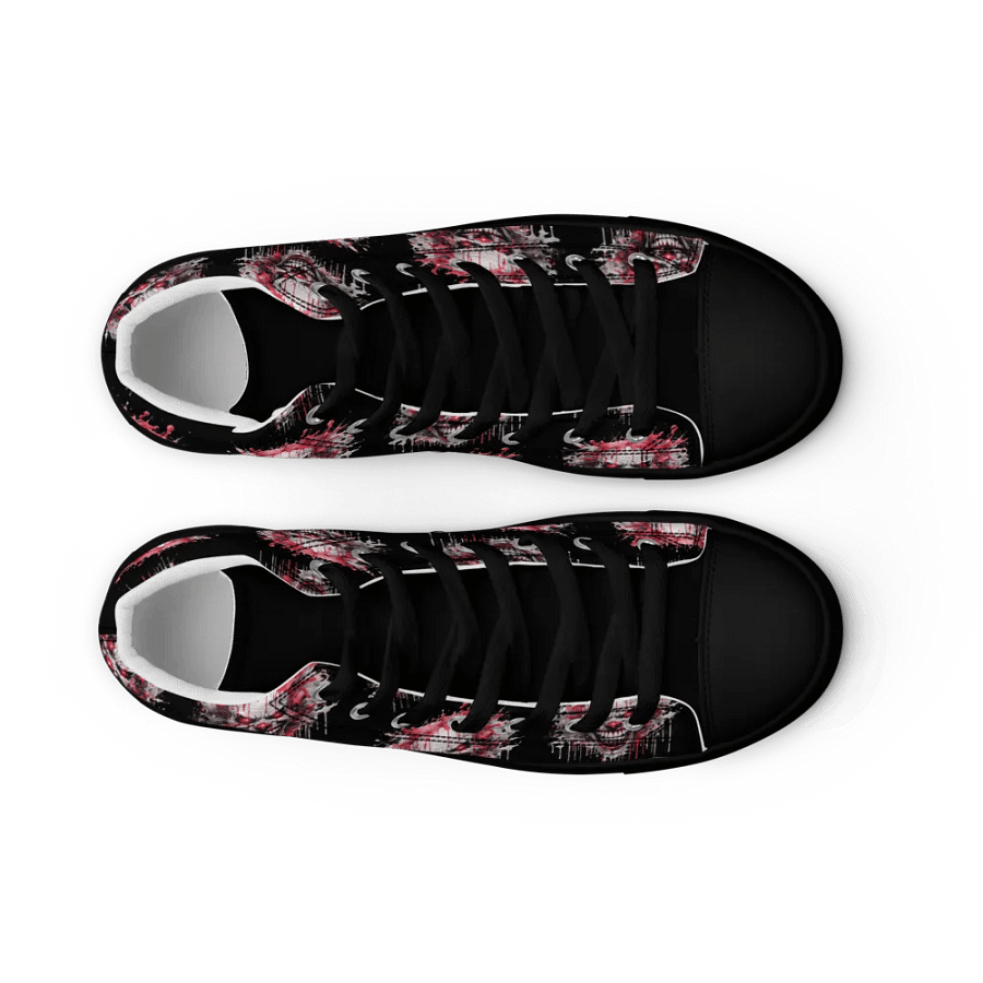 Grinning Menace High Top Canvas Shoes product image (9)