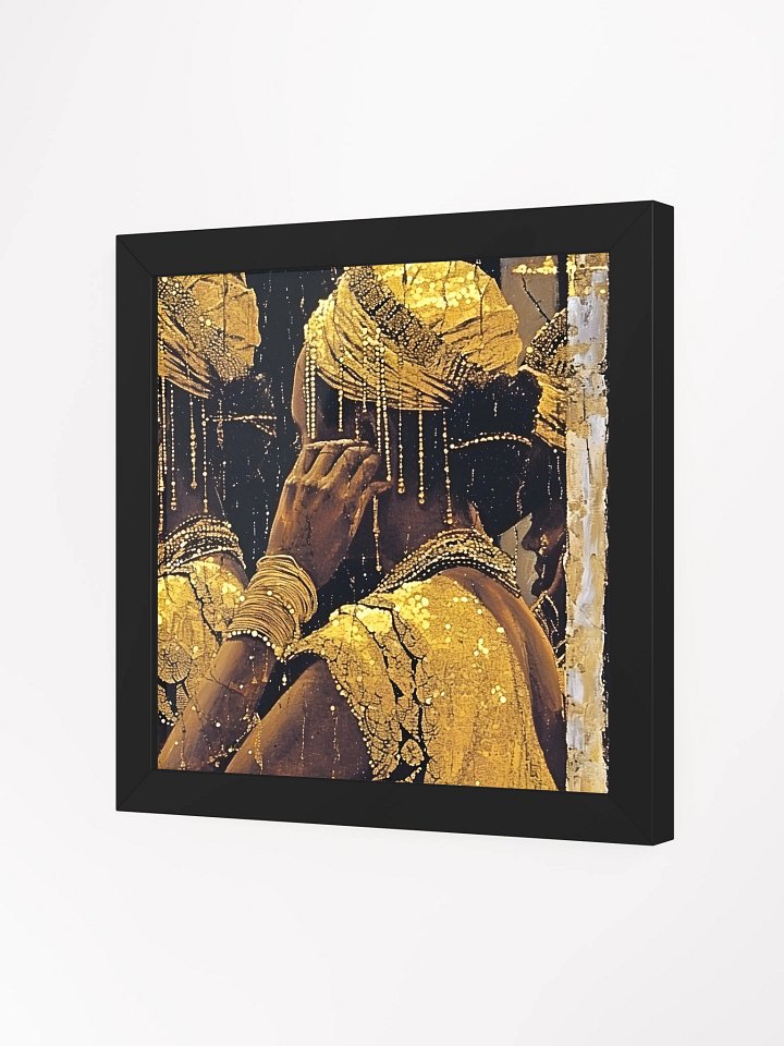 Golden Adornment Framed Matte Poster product image (9)