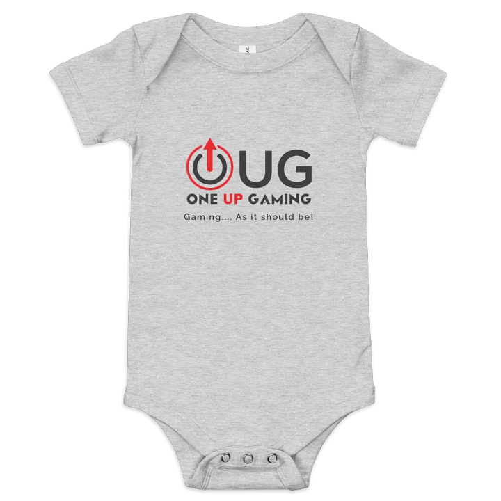 OUG Logo Baby Short Sleeve One Piece product image (1)