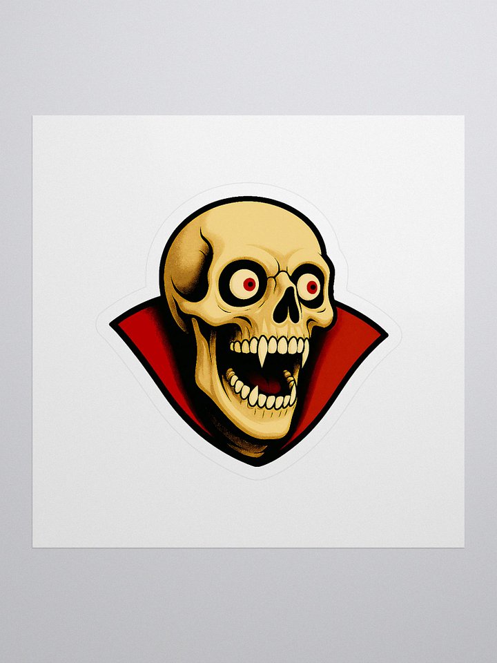 Dracula Skull Sticker product image (2)