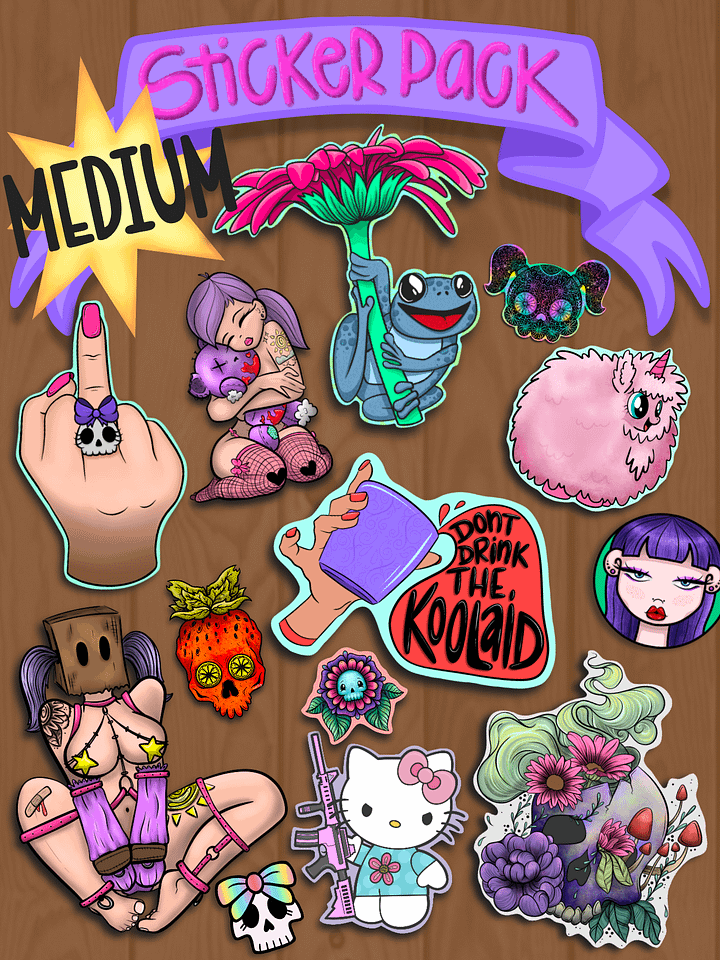 Medium Sticker Pack product image (1)