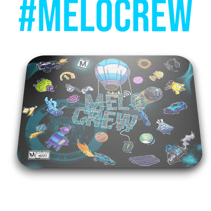 #MELOtober 2024 Personalized MELO CREW Chaos - Mouse Pad | #MadeByMELO product image (2)