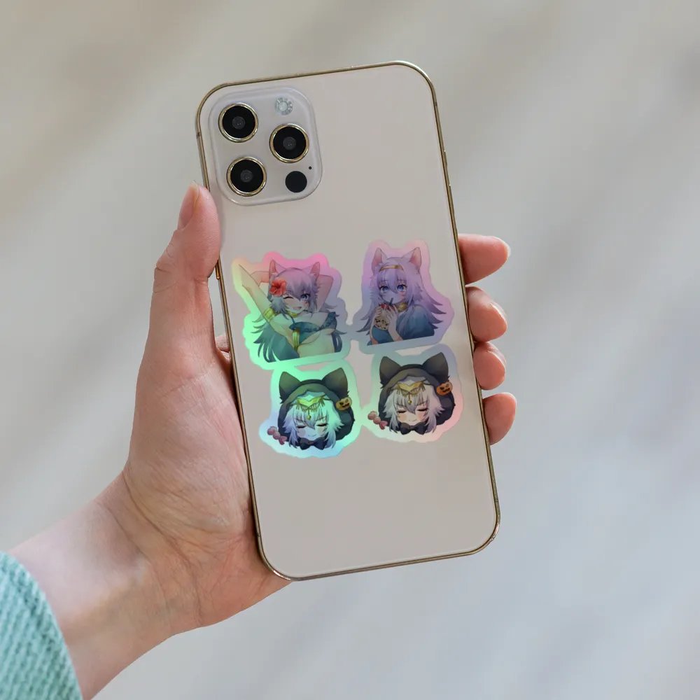 Paws Holographic Sticker Sheet Mix 1 product image (6)