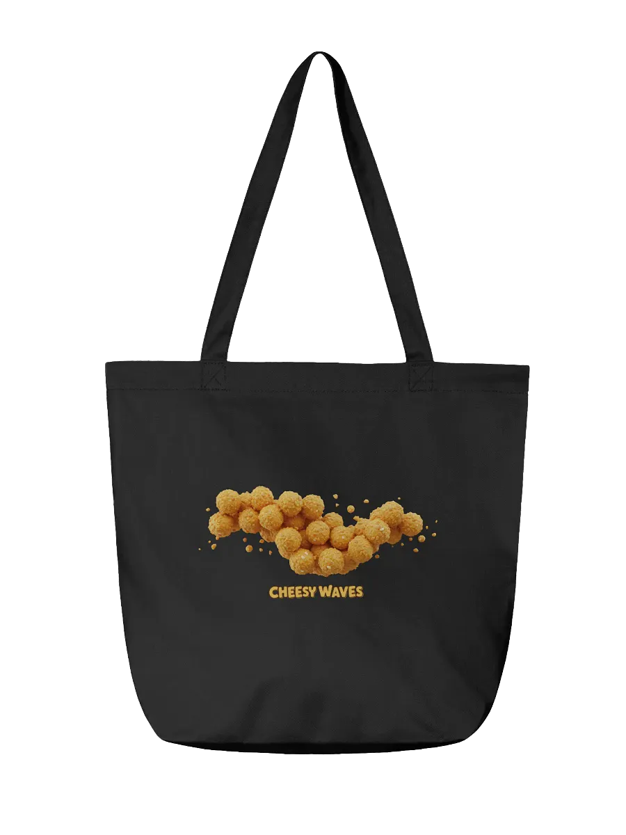 Golden Cheesy Waves Tote Bag product image (4)