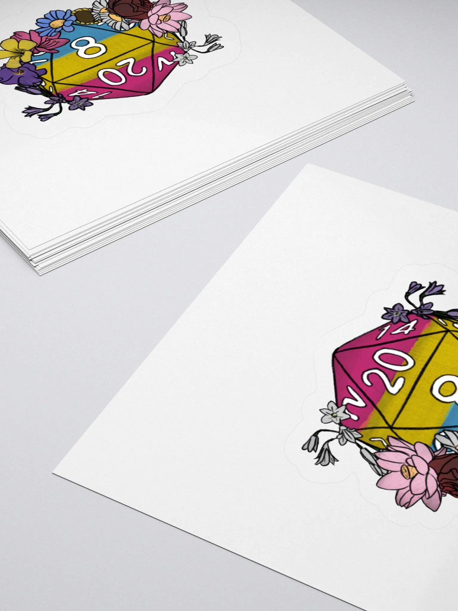 DnD Inspired Pride - Sticker - Pan product image (4)