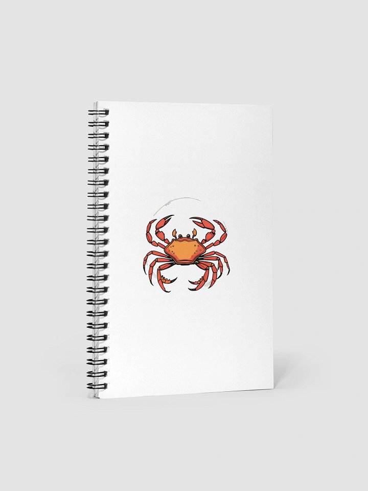 Crab Claw Chronicles Spiral Notebook product image (1)
