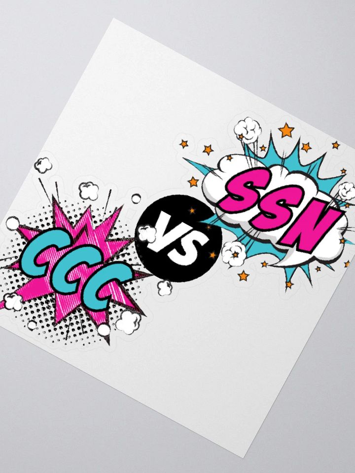 CCC VS SSN STICKER product image (4)