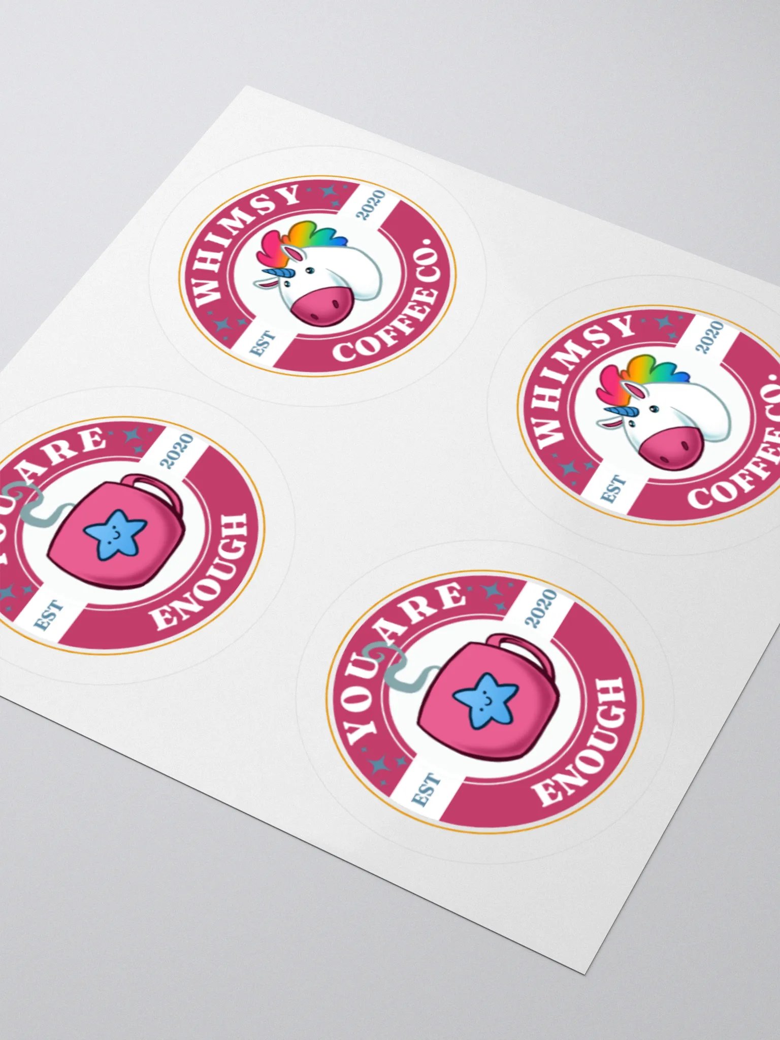 Whimsy Coffee Co Sticker Sheet product image (8)