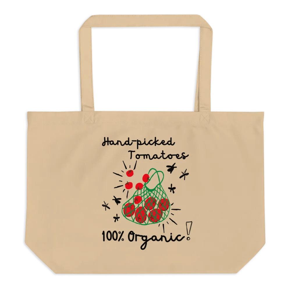 Organic Tomato Cotton Tote product image (1)