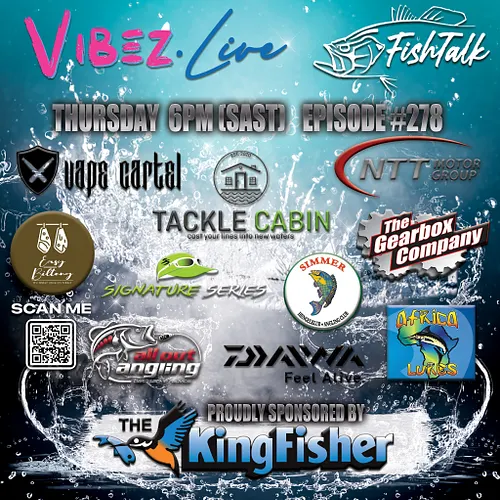 Join us this Thursday the 28 November 2024 for Episode #278 of FishTalk on www.Vibez.Live 6pm SAST& CET/5pm GMT/9am PST

Our ...