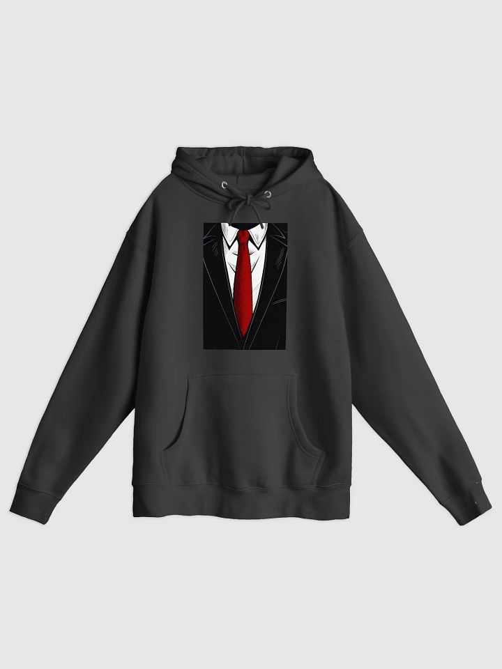 Black Suit And A Red Tie Unisex Premium Hoodie product image (1)