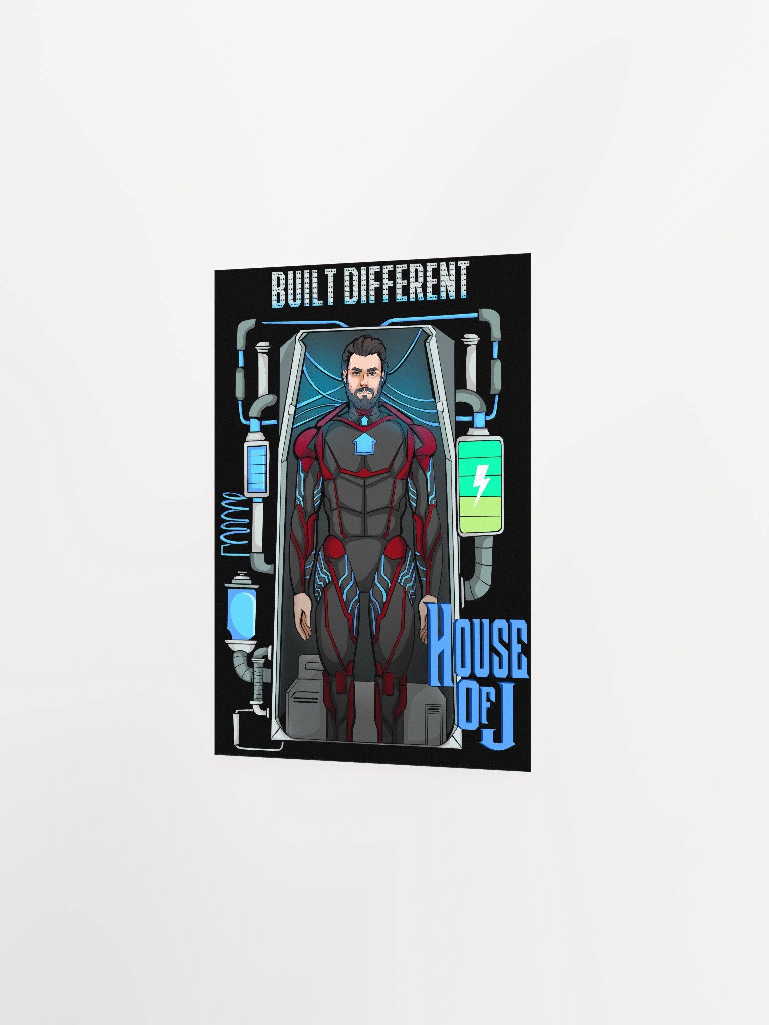 House of J "Recharge" Matte Poster (Dark) product image (10)