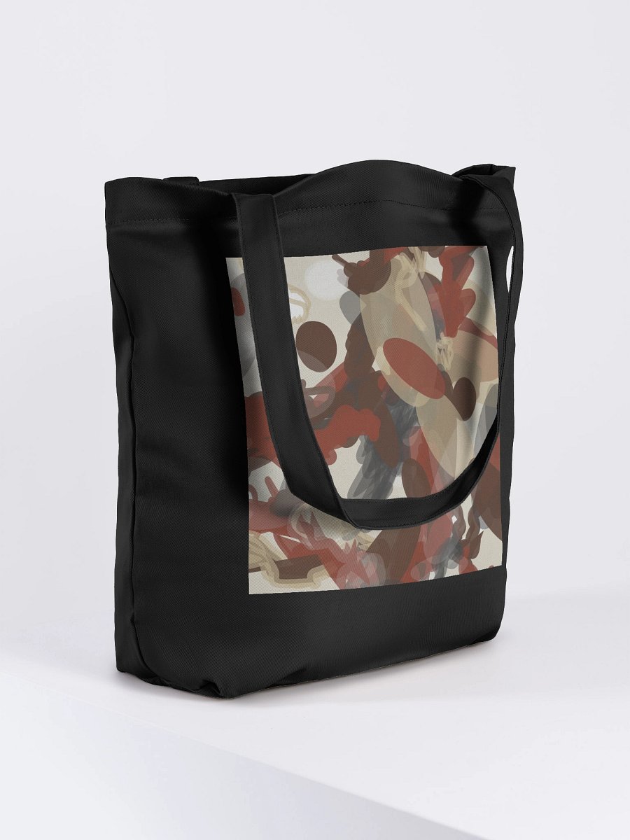 Earthy Abstract Canvas Tote product image (2)