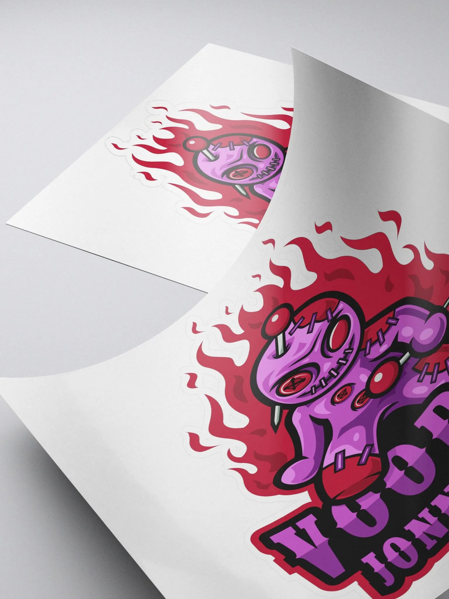 Voodoo Logo Sticker product image (4)