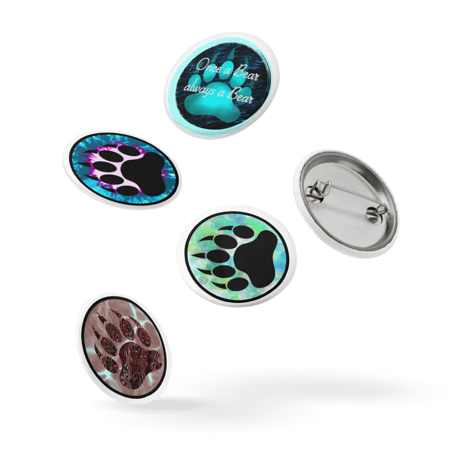 Bear Spirit Pin Button Set product image (6)