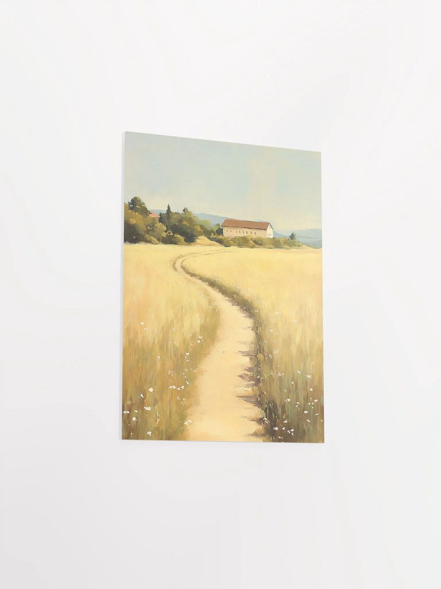 Golden Wheat Fields - Rustic Farmhouse Landscape Art product image (20)