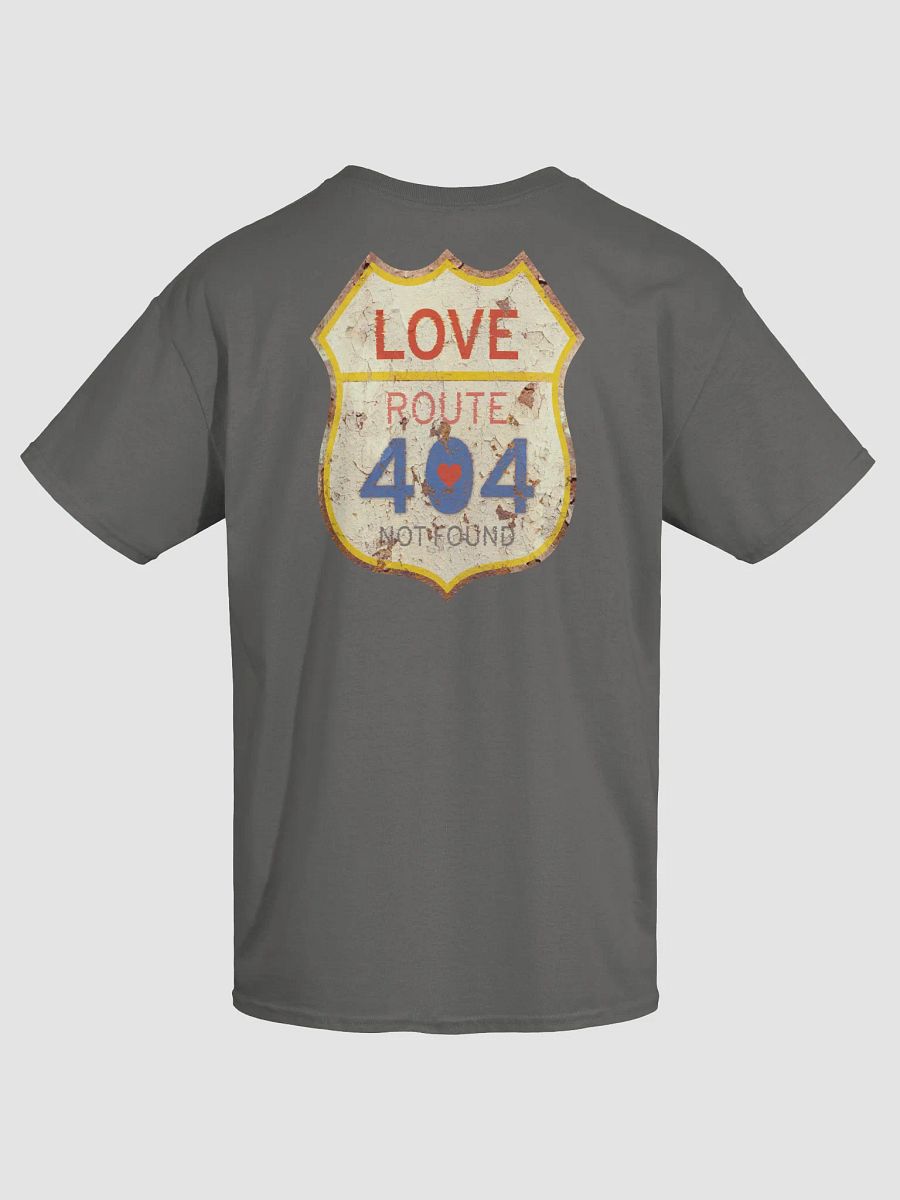 Funny 404 Not Found T-Shirt (Both Side) - Vintage Love Design for Tech Lovers & Geeks product image (36)