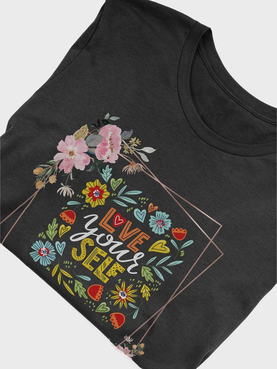 Love & Self Floral Art T-Shirt product image (29)