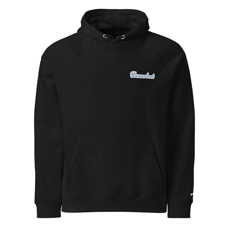 Dauerlost... Eco Raglan Hoodie - Logo gestickt product image (1)