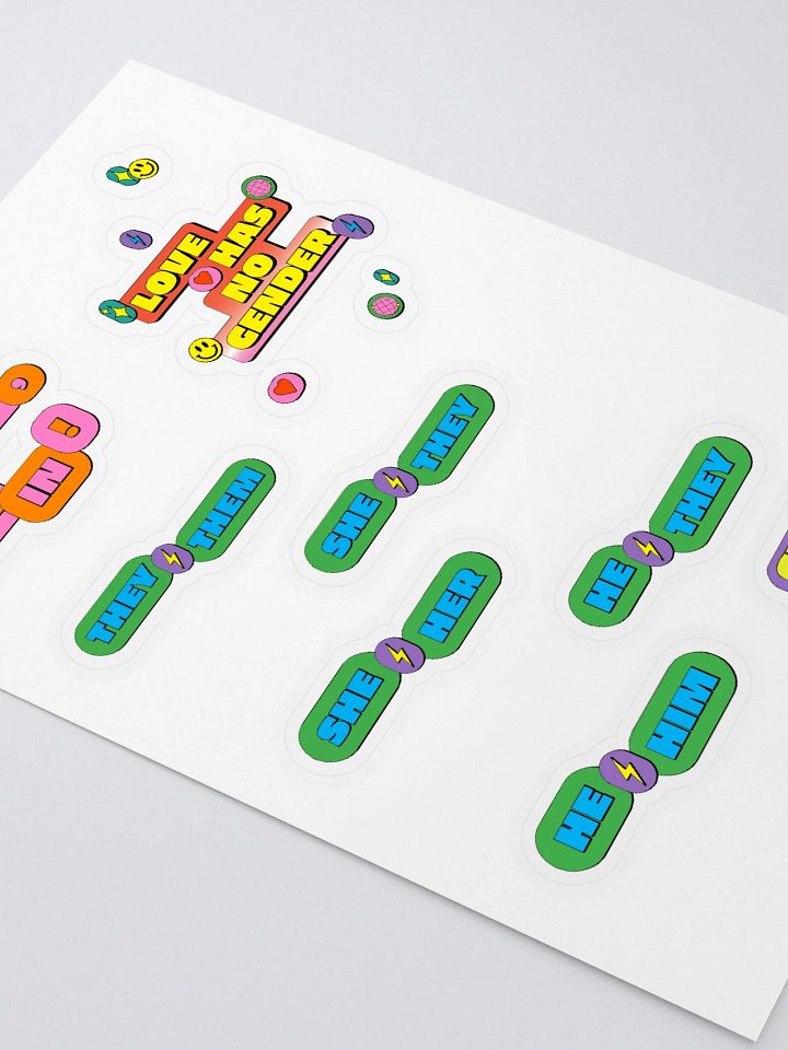 Collection Sydney LGBTQ+ Full Sticker Sheet product image (2)