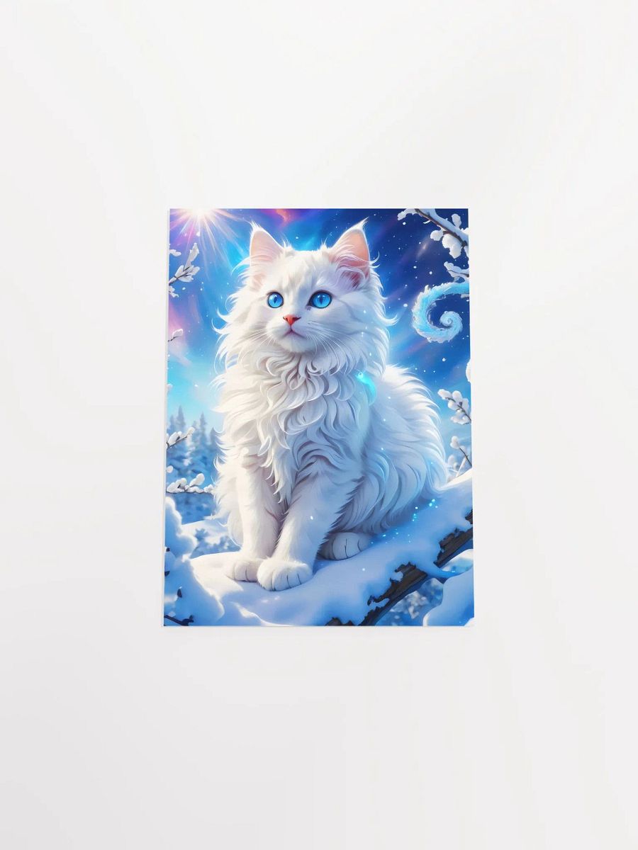 The Fluffiest Winter Kitten Poster product image (10)