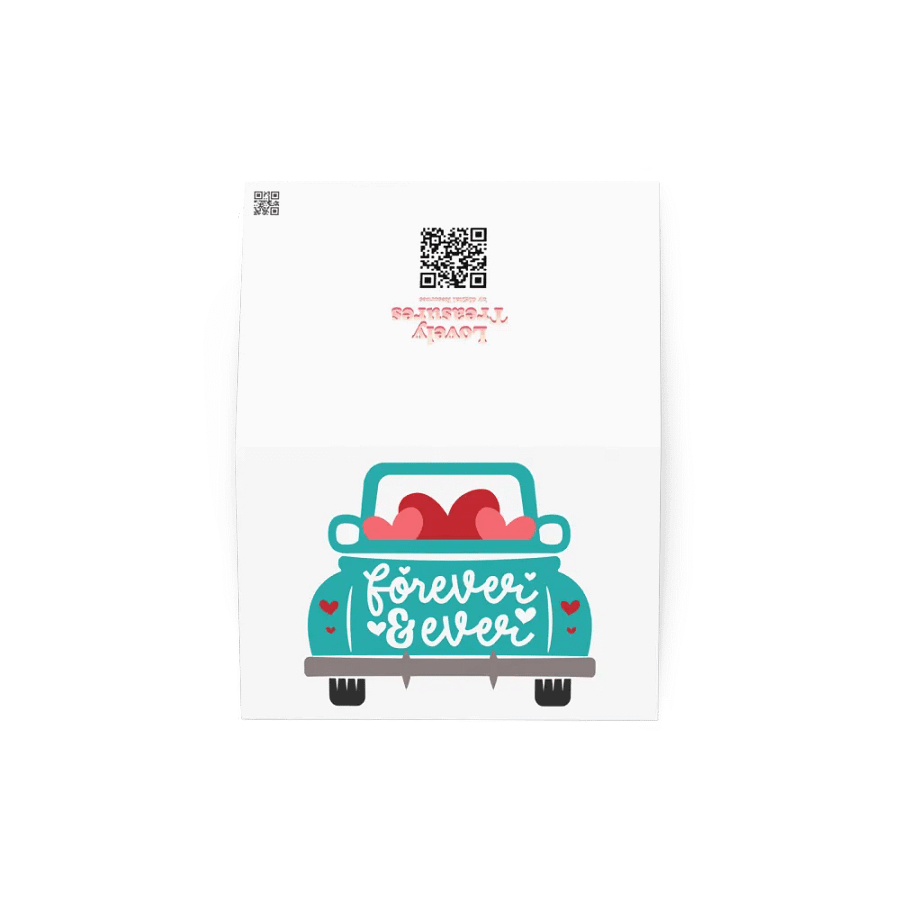 Forever & Ever Pickup Heart Card product image (7)