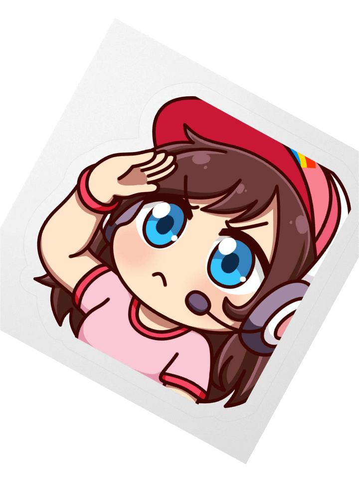 Salute Sticker product image (2)