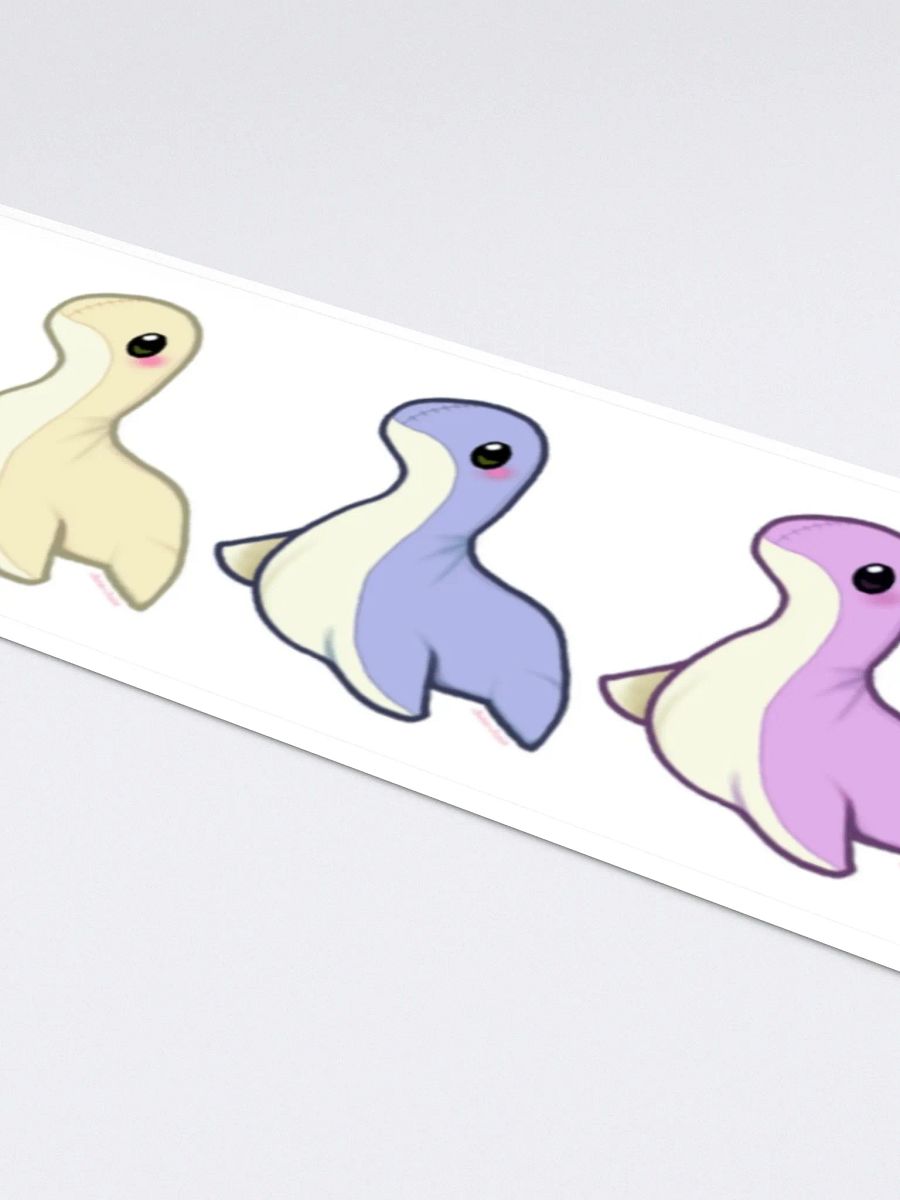 Rainbow Pastel Nessie Sticker product image (4)