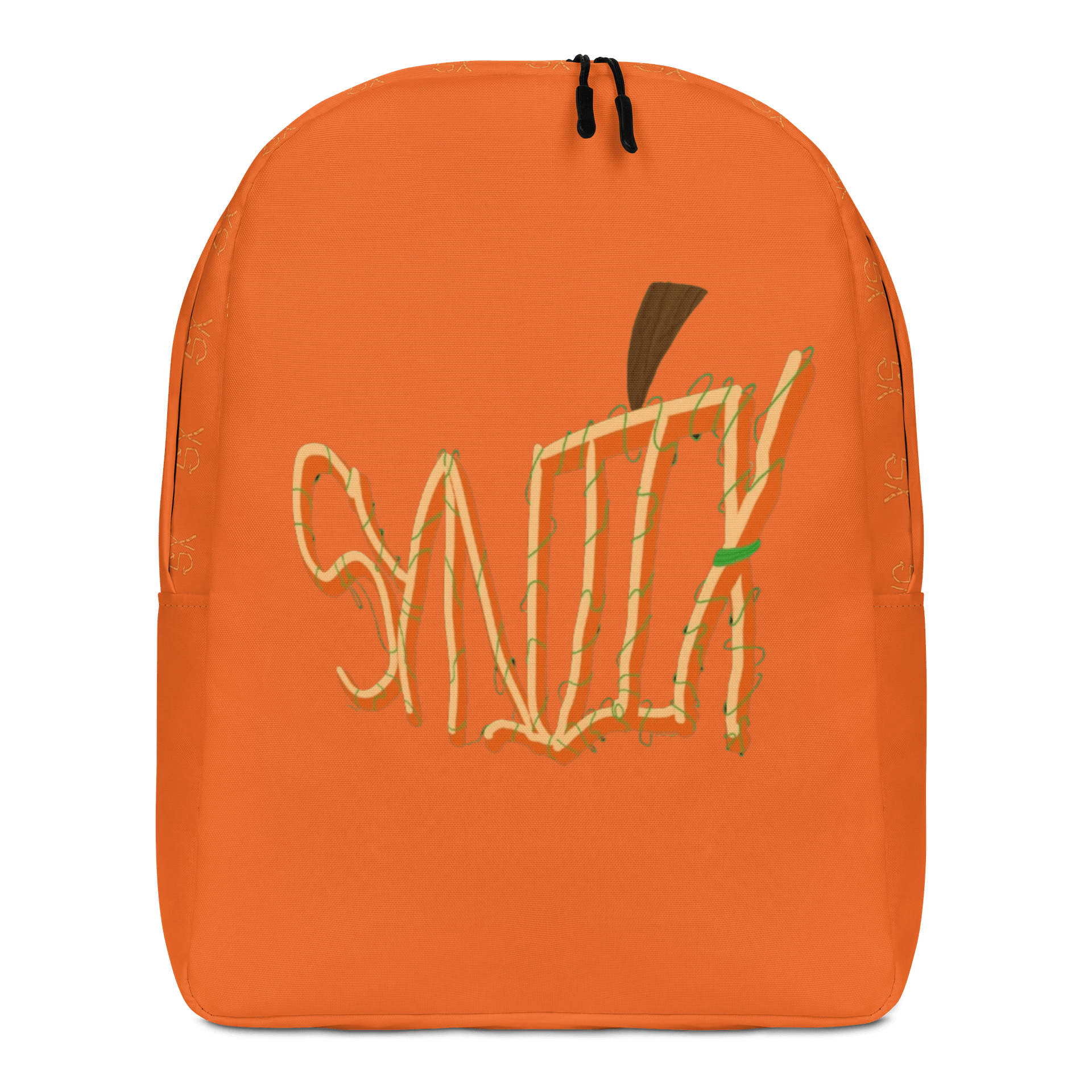 Halloween Pumpkin SynjiX Backpack (Orange) product image (1)