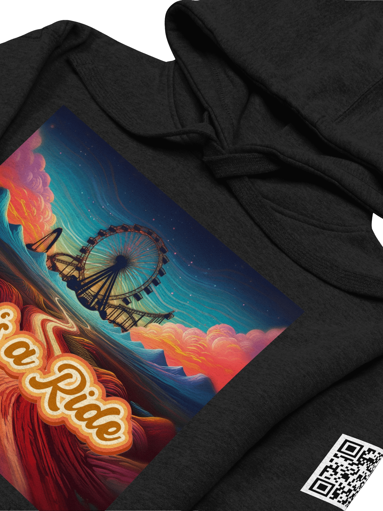 Life's A Ride Premium Hoodie (Blurred Edge) product image (12)