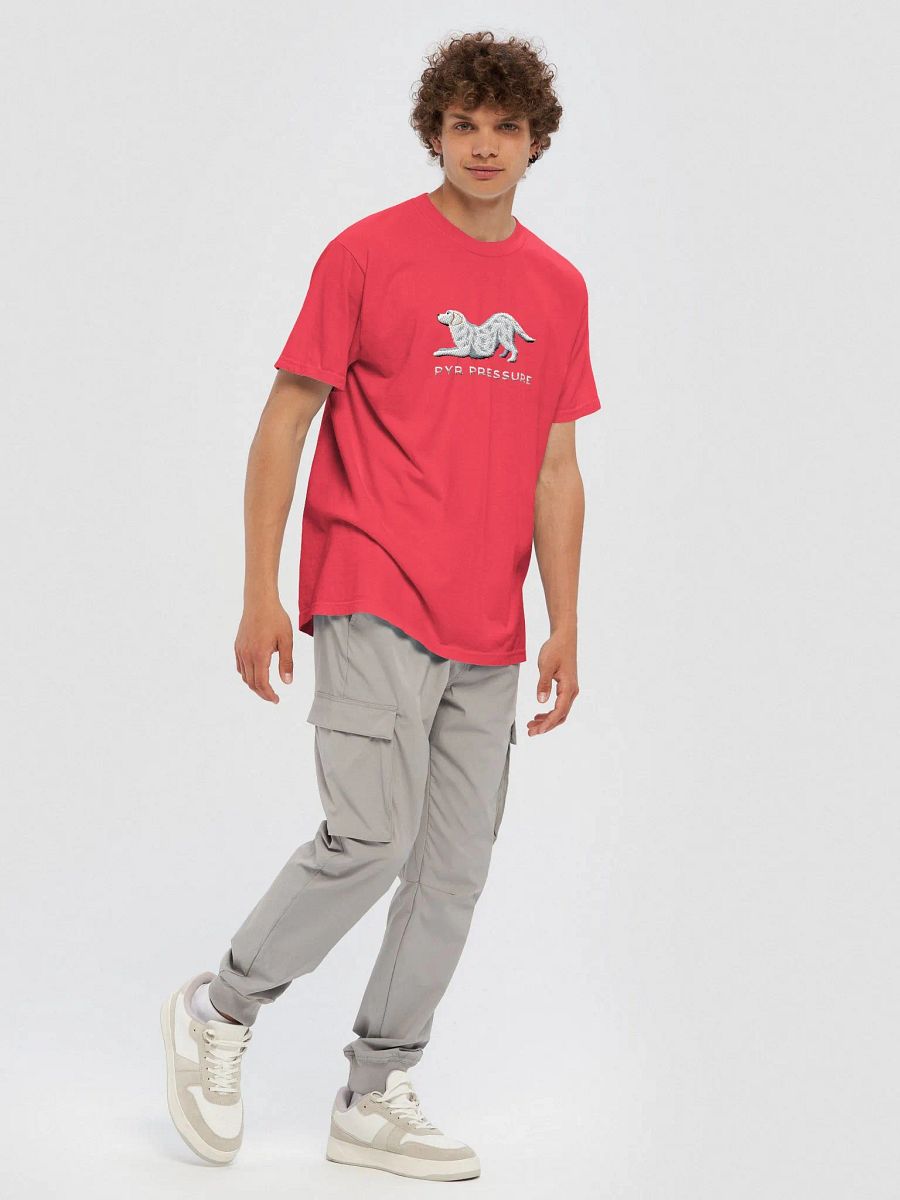 Pyr Pressure T-Shirt(Embroidered) of a Great Pyrenees product image (11)