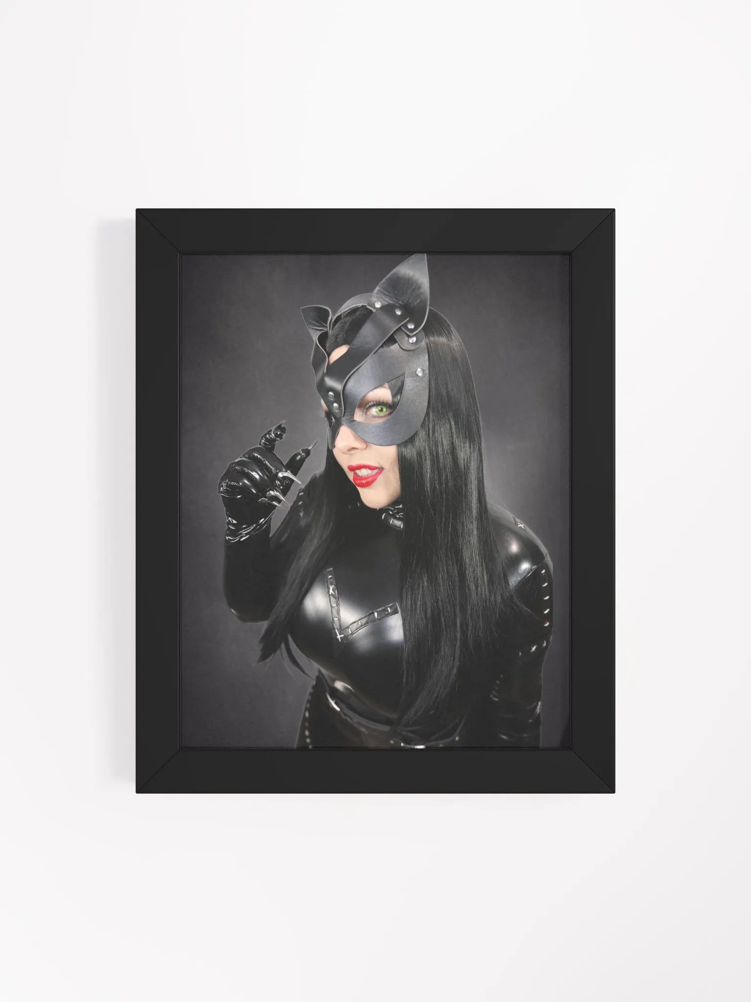 Catwoman Close Up Framed Print product image (70)