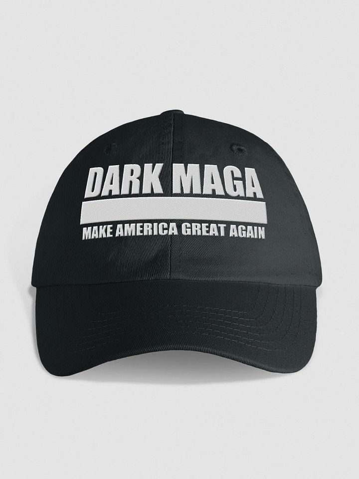 DARK MAGA MAKE AMERICA GREAT AGAIN Youth Biowashed Dad Hat product image (1)