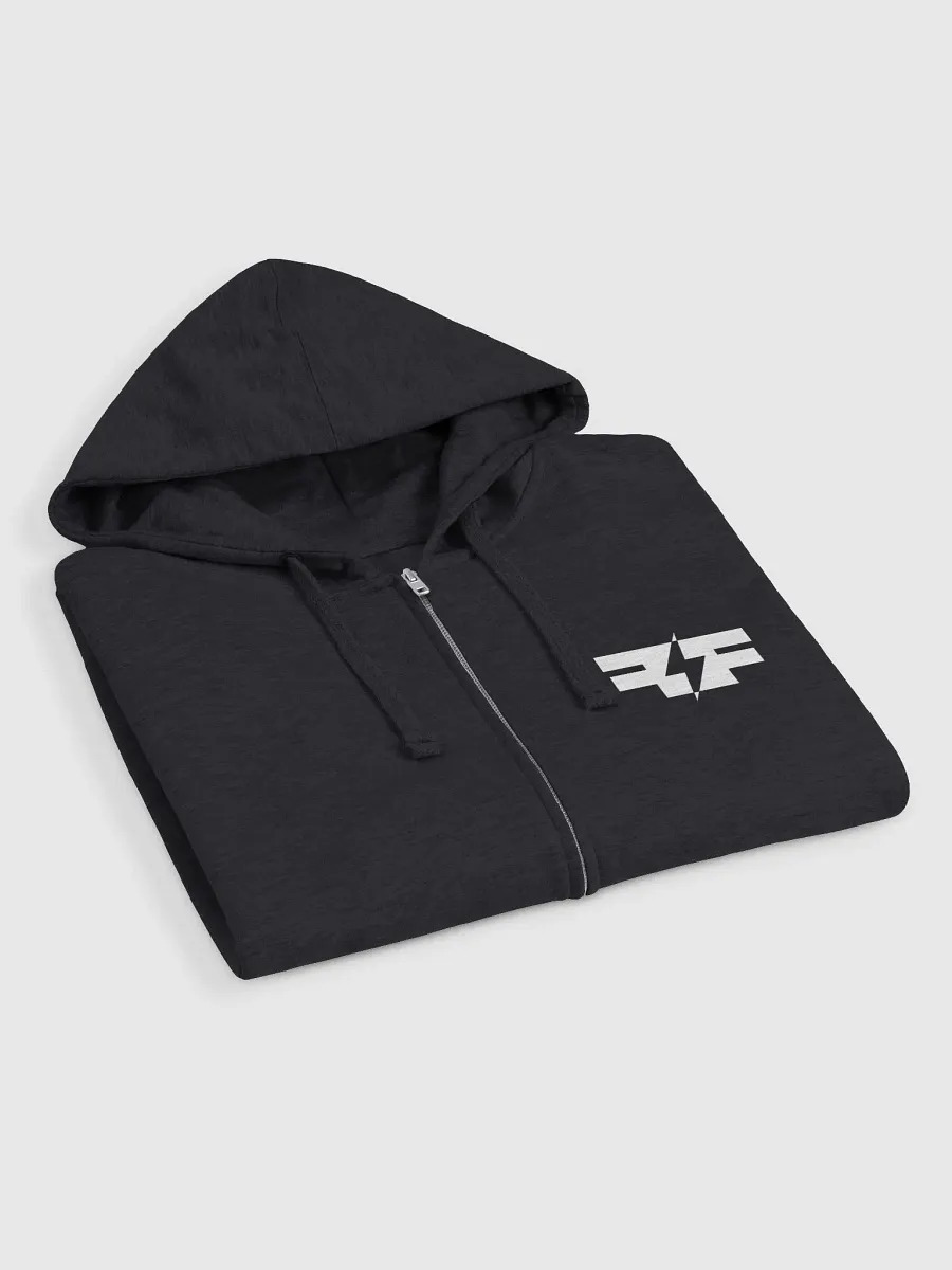 FlashForce Zip Up Hoodie (B&W) product image (4)