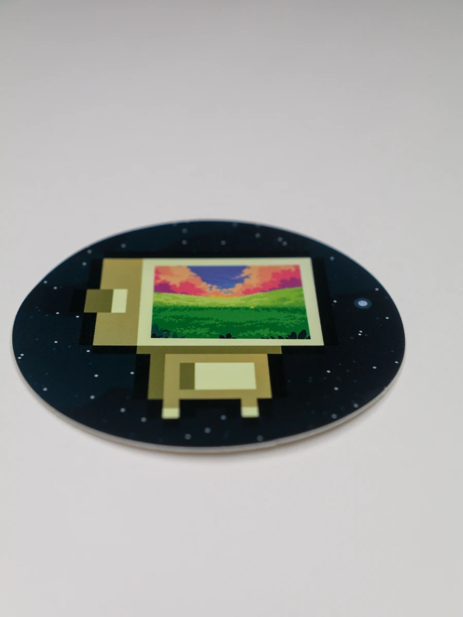 Space Botty - Holographic Sticker product image (2)