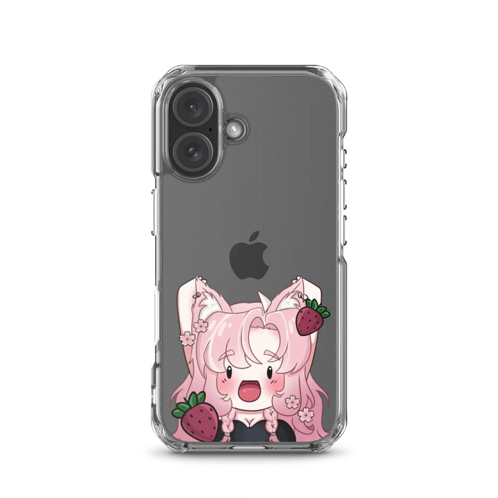 Clear Strawberry Aria Phone case! product image (23)