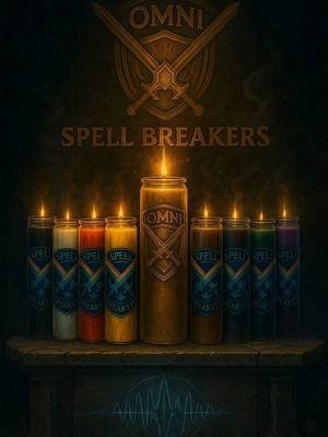 SPELLBREAKER CANDLE Candles infused with frequencies. OMNI ACTIVATION  Spells are broken.  Curses are ended. Destinies restored.  Bloodlines freed.  Love purified. Money unlocked.  Health restored.  Children protected.  My soul remembered.  My light returned.  By the God in me — it is done.  By the Most High — it is sealed. AVAILABLE ON quantumfest.net and thedelulushoppe.online The Hit Single 