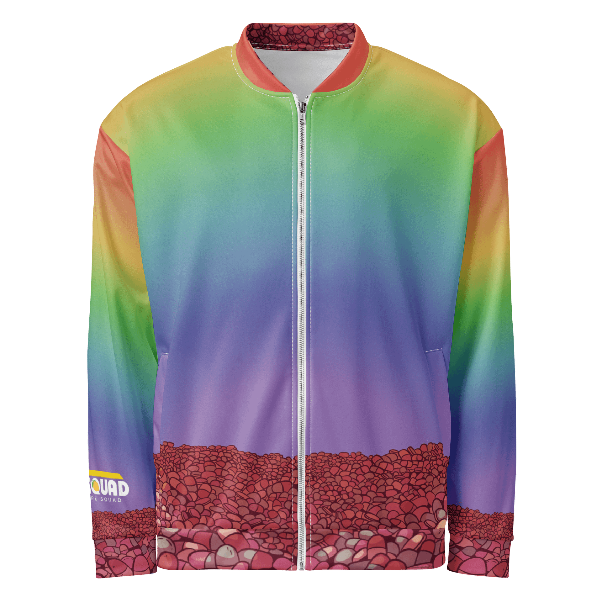 PILL JACKET (Unisex, Rainbow) product image (1)