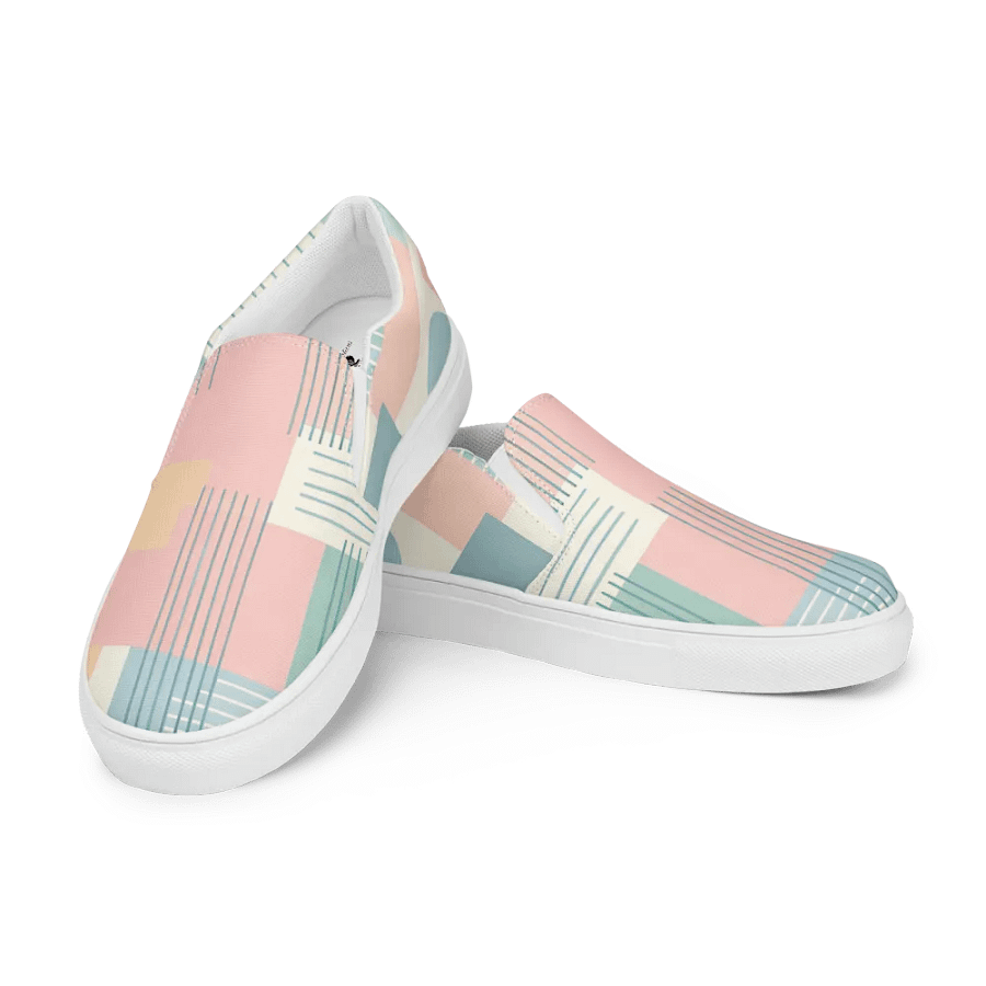Pastel Geometry Slip-Ons product image (11)