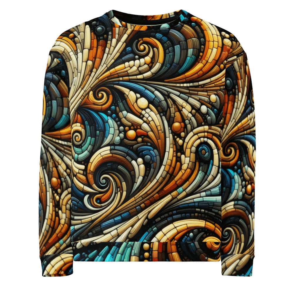 Colorful Patterns - All-Over Unisex Sweatshirt #19 product image (6)