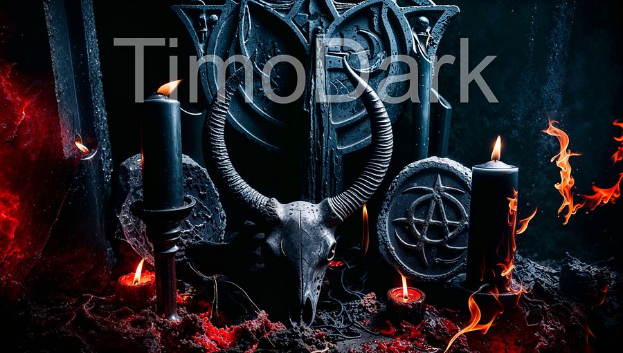 Dark Altar Desktop Wallpaper product image (1)