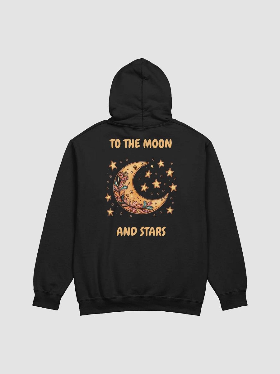 Celestial Whispers Moon Hoodie product image (3)