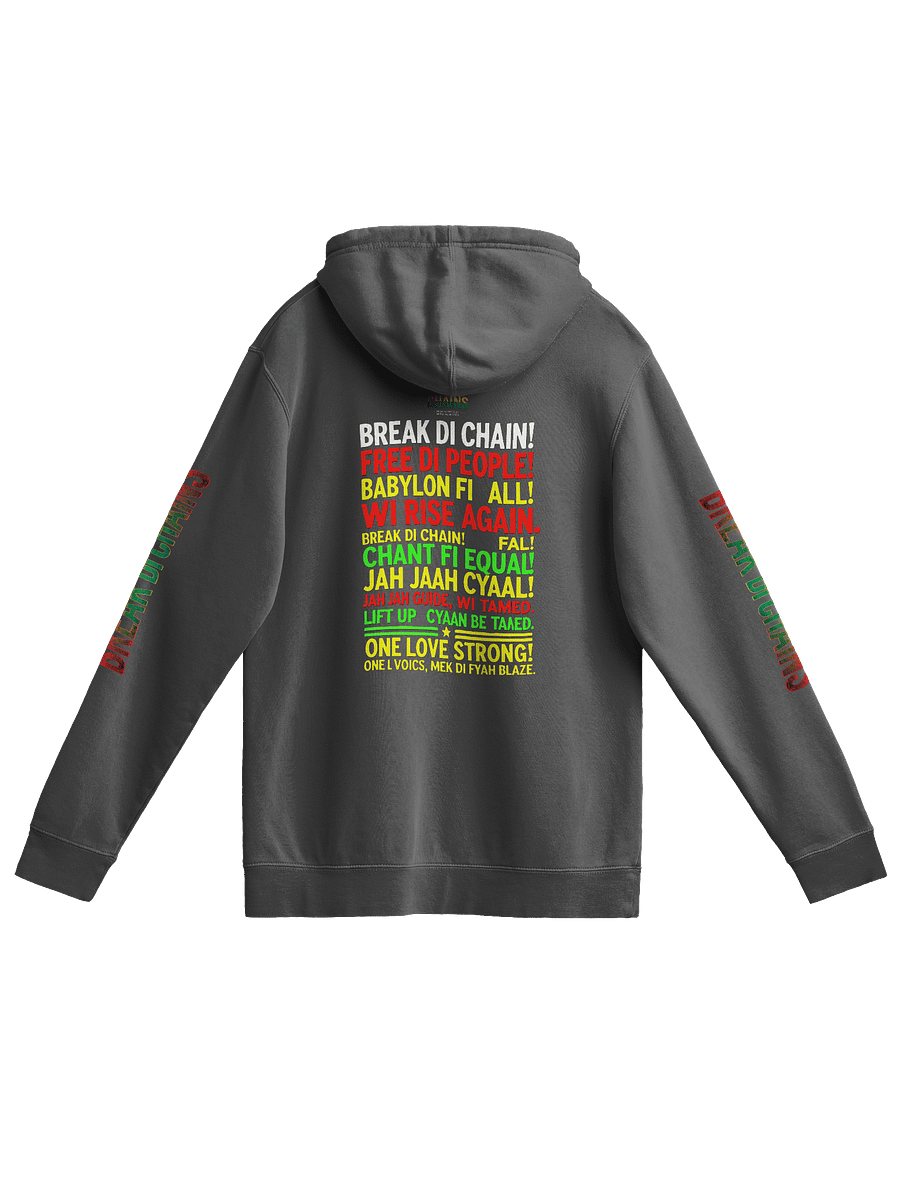 🔥 Break Di Chains x Independent Trading Co. – Pigment Dyed Hoodie product image (2)