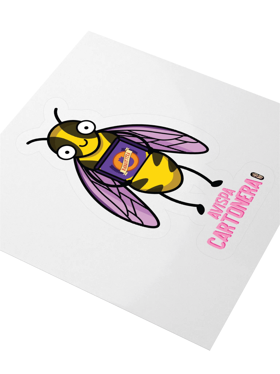 Avispa Cartonera - Sticker (Kiss Cut) product image (3)